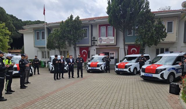 Antalya'da Emniyet Müdürlüğü'ne 5 yeni araç
