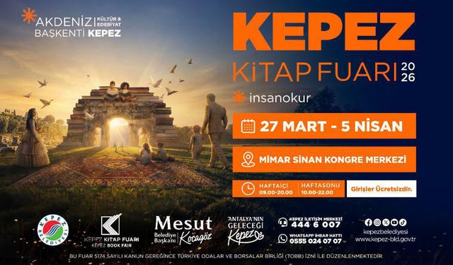 Antalya'da Kitap Fuarı kapılarını açıyor