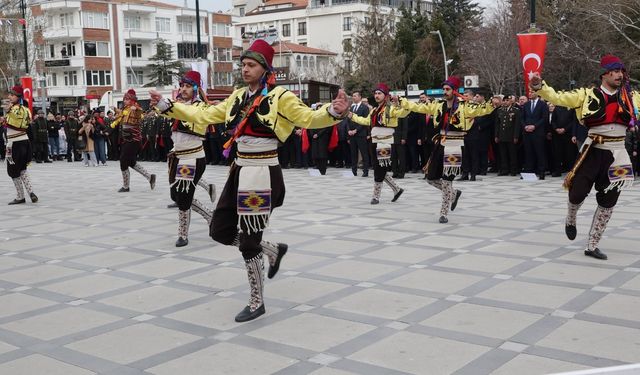 Atatürk'ün Burdur'a gelişi kutlandı