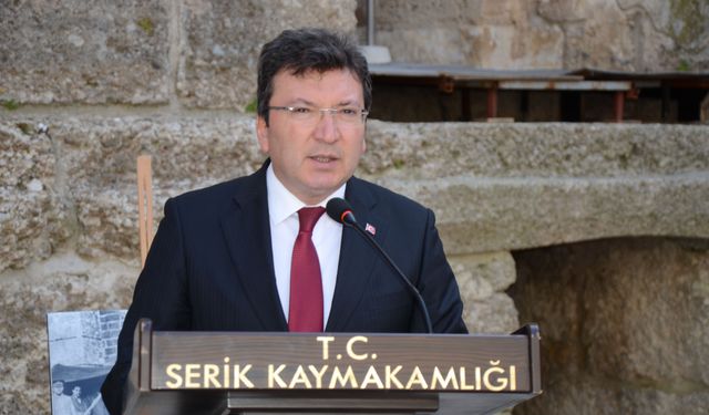 Atatürk'ün Serik'e gelişi kutlandı