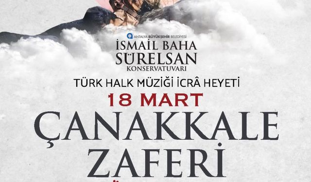 'Bir Destandır Çanakkale' konseri