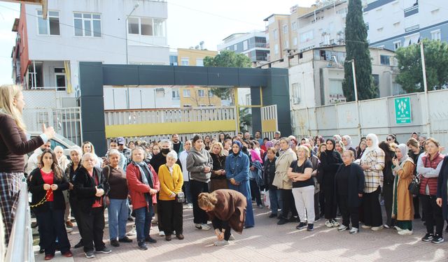 Kurs merkezinde deprem tatbikatı