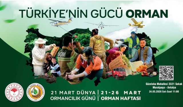 Orman Haftası etkinliği 24 Mart'ta