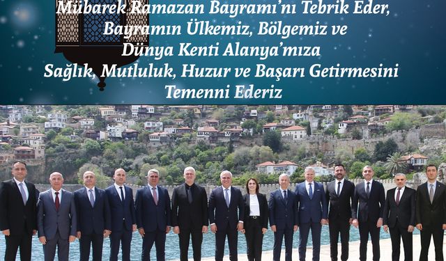 ALANYA TİCARET VE SANAYİ ODASI RAMAZAN BAYRAMI KUTLAMA İLANI