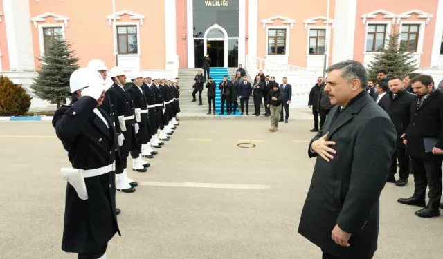 İçişleri Bakanı Mustafa Çiftçi dadaşlar diyarında... İlk bayramlaşmasını yaptı