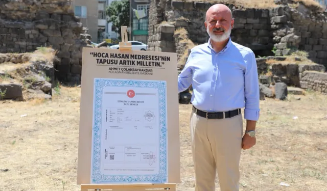 Kayseri'nin ilk medresesinde restorasyon zamanı