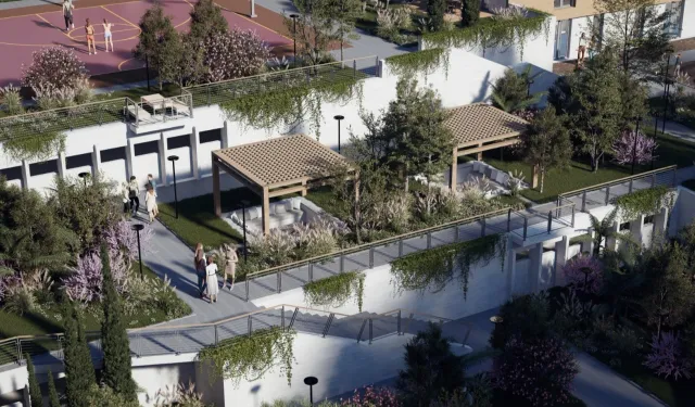 Örnek konut projesinde temel atılıyor