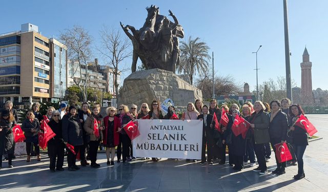 Selanik mübadillerinin Antalya'ya gelişinin 102. yılı anıldı