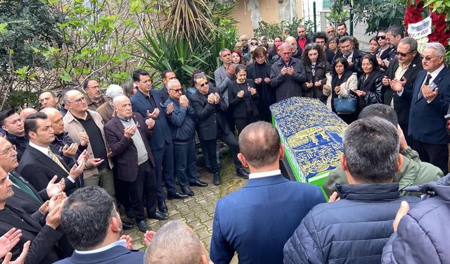 Alanya'da usta gazeteci Fazıl Tunç son yolculuğuna uğurlandı