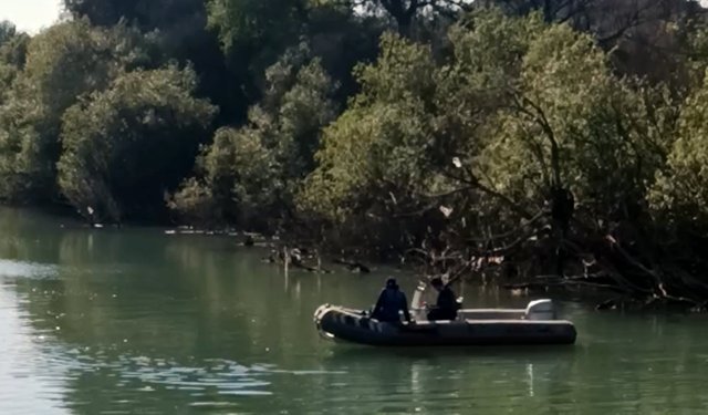 8 gündür kayıp olan zabıta hem karada hem ırmakta aranıyor
