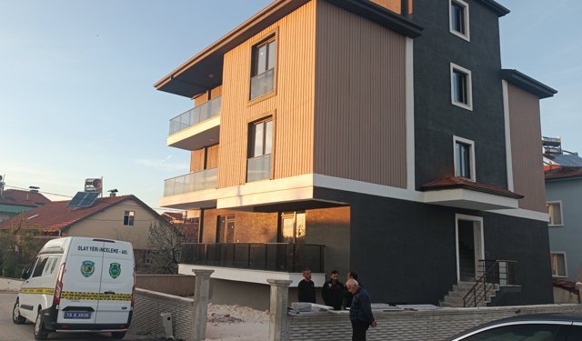 İnşaat halindeki dairenin kapısını kırdılar