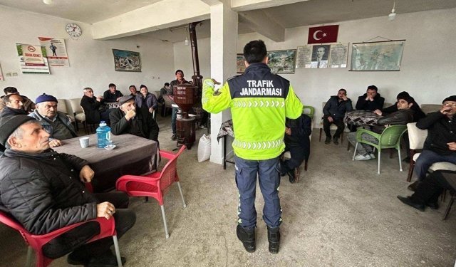 Jandarmadan trafik eğitimi