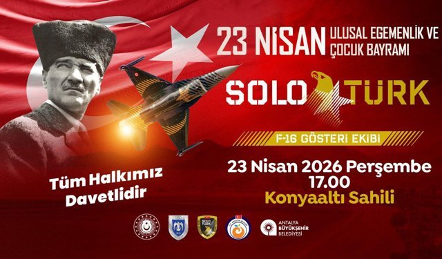 SOLOTÜRK Konyaaltı'nda nefes kesecek