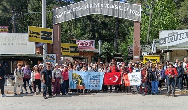 Turizm Haftası'na özel yürüyüş