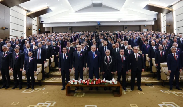 Cumhurbaşkanı Erdoğan Anayasa Mahkemesi'nin 64. yıl törenlerine katıldı