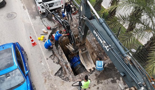 Ekonomik ömrünü tamamlamış 35 yıllık vana değiştirildi