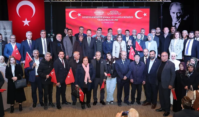 Gaziantep'te Başkan Şahin şehit aileleri ve gazilerle buluştu