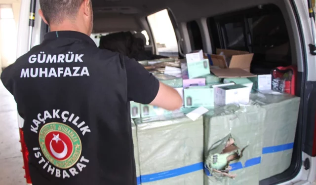 Kapıkule'de dev kaçakçılık operasyonu