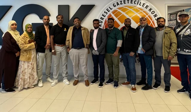 Sri Lankalı gazetecilerden KGK'ya ziyaret