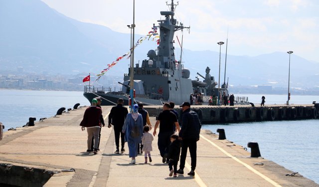 TCG BORA, 23 Nisan'da Alanya'da ziyarete açıldı
