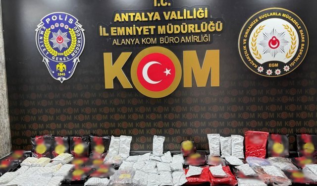 Antalya ve Alanya'da operasyonlar: 18 Şüpheliye adli işlem, 7 tutuklama