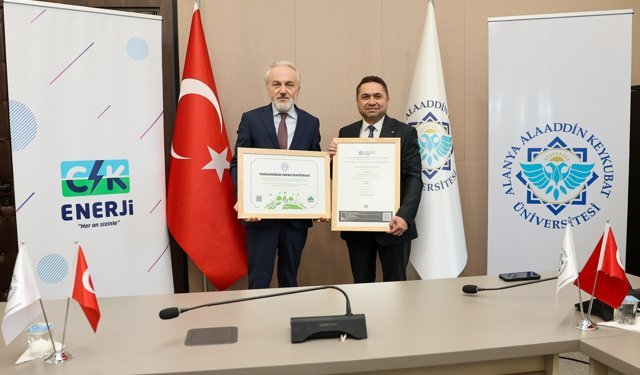 ALKÜ, yeşil enerjide Türkiye’nin ilk üniversitesi oldu