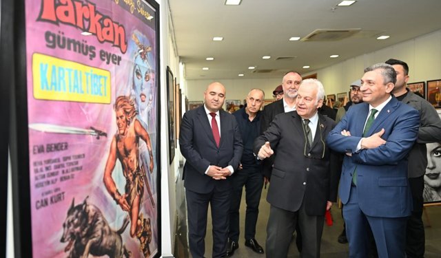 Yeşilçam Film Afişleri Sergisi Antalya’da açıldı