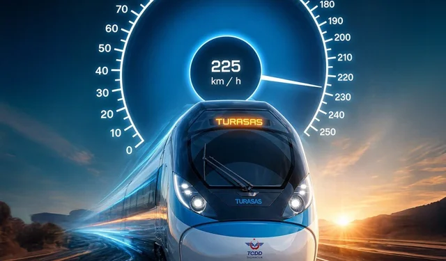 Yerli Hızlı Tren testte 225 km/s hıza ulaştı