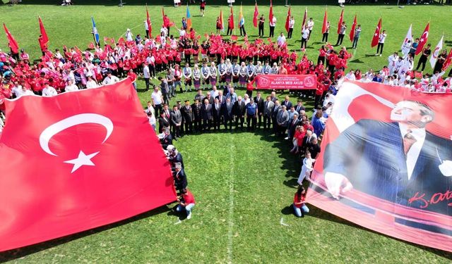 19 Mayıs Alanya’da coşkuyla kutlandı