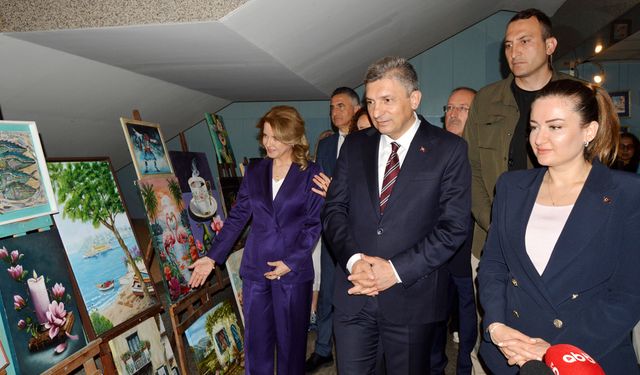 Antalya'da el sanatları sergisi