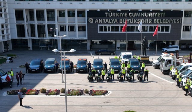 Antalya Büyükşehir ulaşımda motorize ekip kurdu