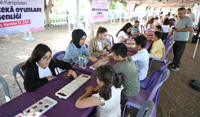 Mersin'de Akıl ve Zekâ Oyunları Şenliği düzenlendi