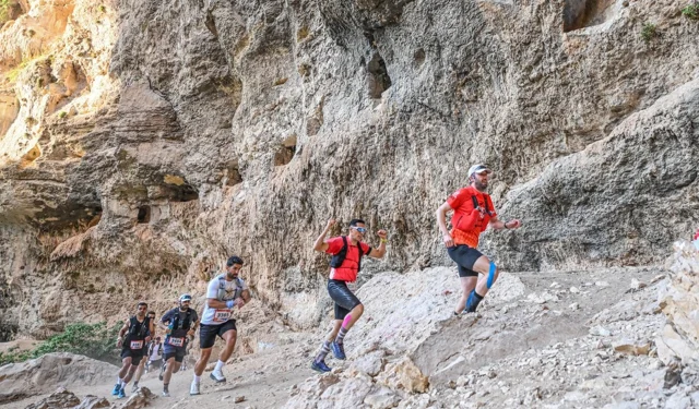 Mersin'de tarihin izinde koşuldu