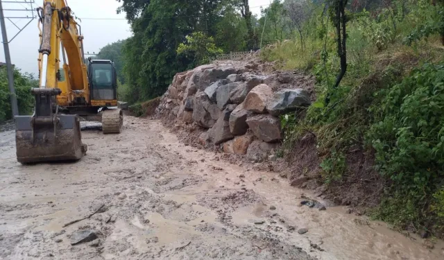 Ordu'da sel alarmı