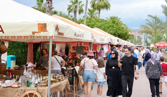 Alanya'da 3 gün süren festival sona erdi