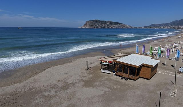 Alanya'da sahillerde kalite artıyor