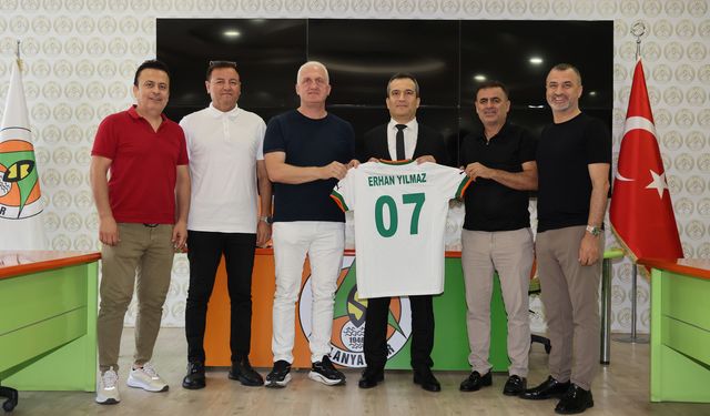 Erhan Yılmaz’dan Alanyaspor'a veda ziyareti