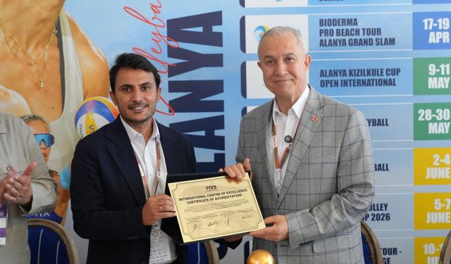 Alanya, Dünyanın İkinci FIVB Mükemmeliyet Merkezi oldu