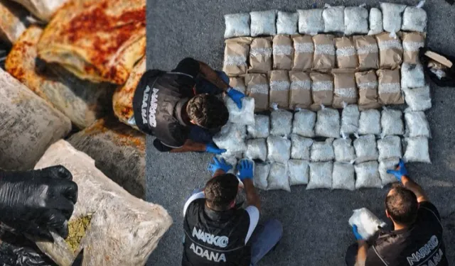 76 ilde dev operasyon! 1,7 ton uy-uşturucu, 2,1 milyon hap ele geçirildi
