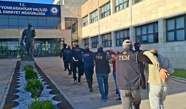 Afyonkarahisar'da DEAŞ operasyonu; 7 gözaltı