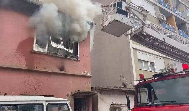 Antalya'da müstakil evde çıkan yangın söndürüldü