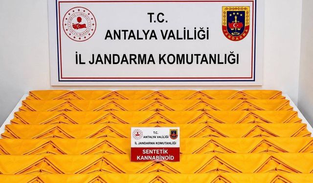 Alanya'da uyuşturucu operasyonu