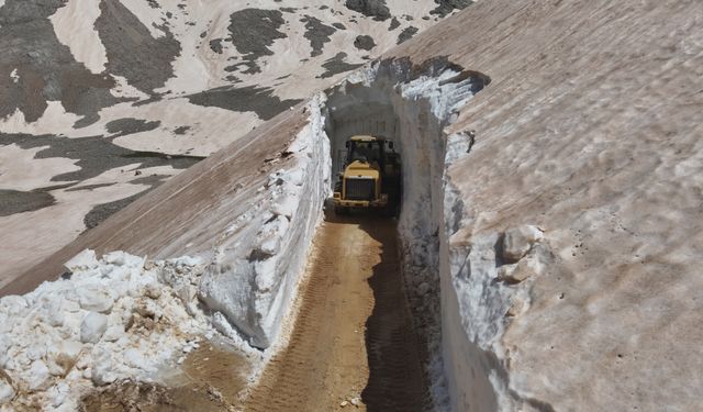 Antalya'da haziranda karla mücadele çalışması
