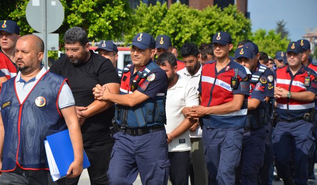 Antalya'da operasyon: 9 şüpheli yakalandı