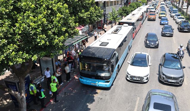 Antalya'da otobüslere klima denetimi