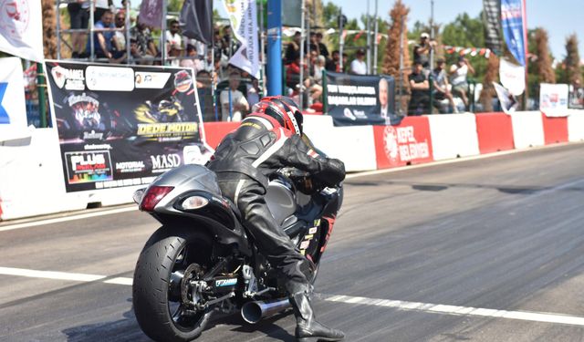 Antalya'da Türkiye Motodrag Şampiyonası 2. Ayak Yarışları başladı
