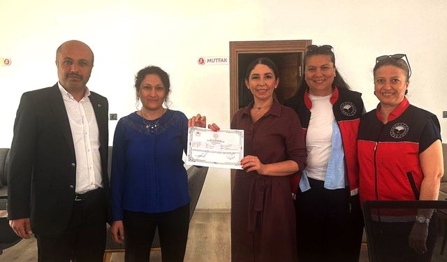 Mantar yetiştiriciliği kursu tamamlandı