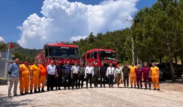 Orman yangınlarıyla mücadele komisyonu toplandı