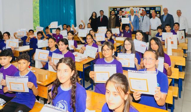Alanya’da 2025-2026 Eğitim Yılı karne heyecanıyla tamamlandı