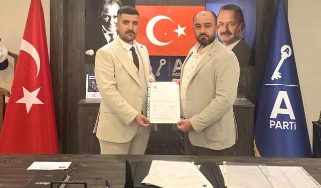 Anahtar Parti Alanya’da Gençlik Kolları Başkanlığı’na İbrahim Halil Güzel atandı